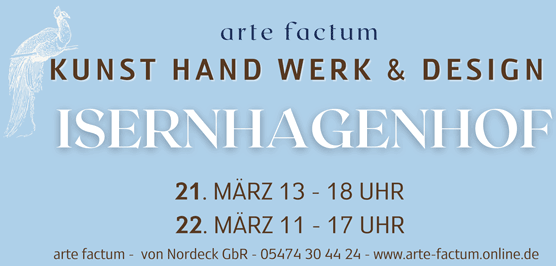 Banner mit Text, Veranstaltungszeit u. Ort